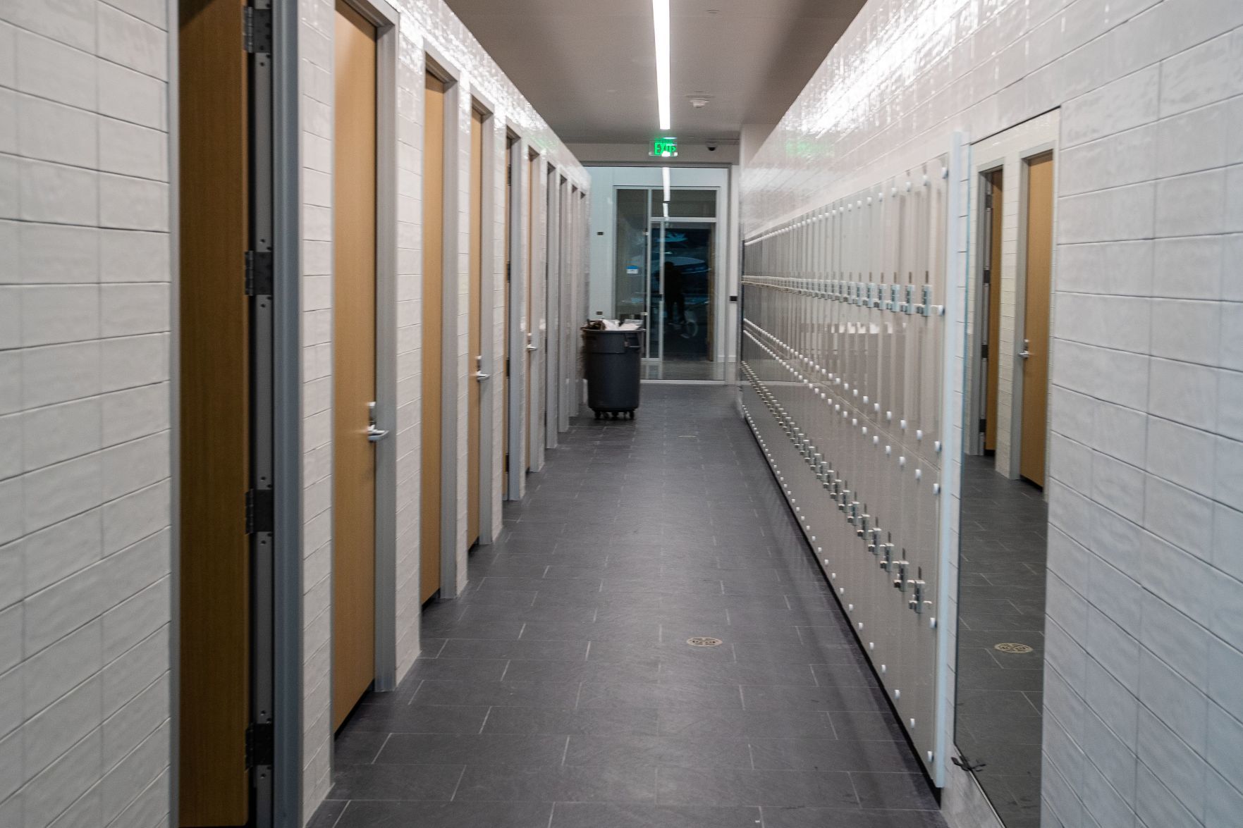 Locker room